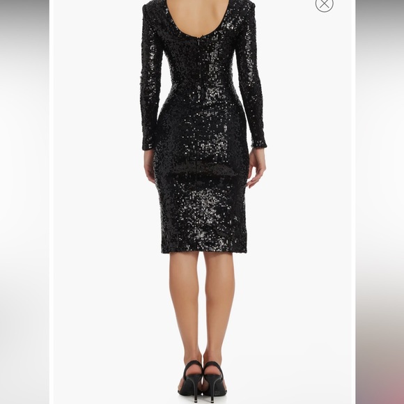 WHITE DRESS THE POPULATION NWOT. - Picture 2 of 3